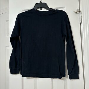 Black long sleeve tee